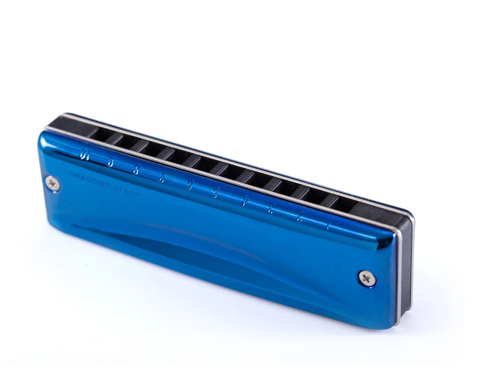 Blues Harmonica 10 Hole - KONGSHENG BlueBird