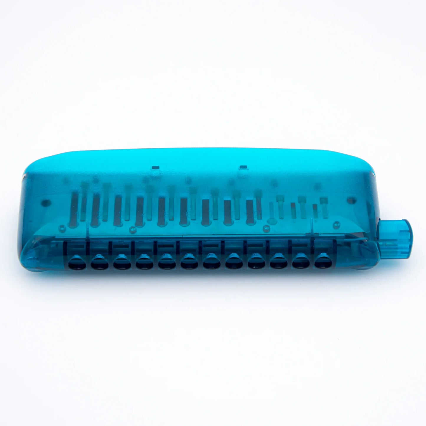 Bottom view of the KB-12 Chromatic Harmonica