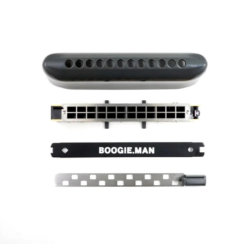 KONGSHENG KB-12 12-Hole Chromatic Harmonica | Beginner to Pro | Keys of A, C, G,Bb, Eb,F,D