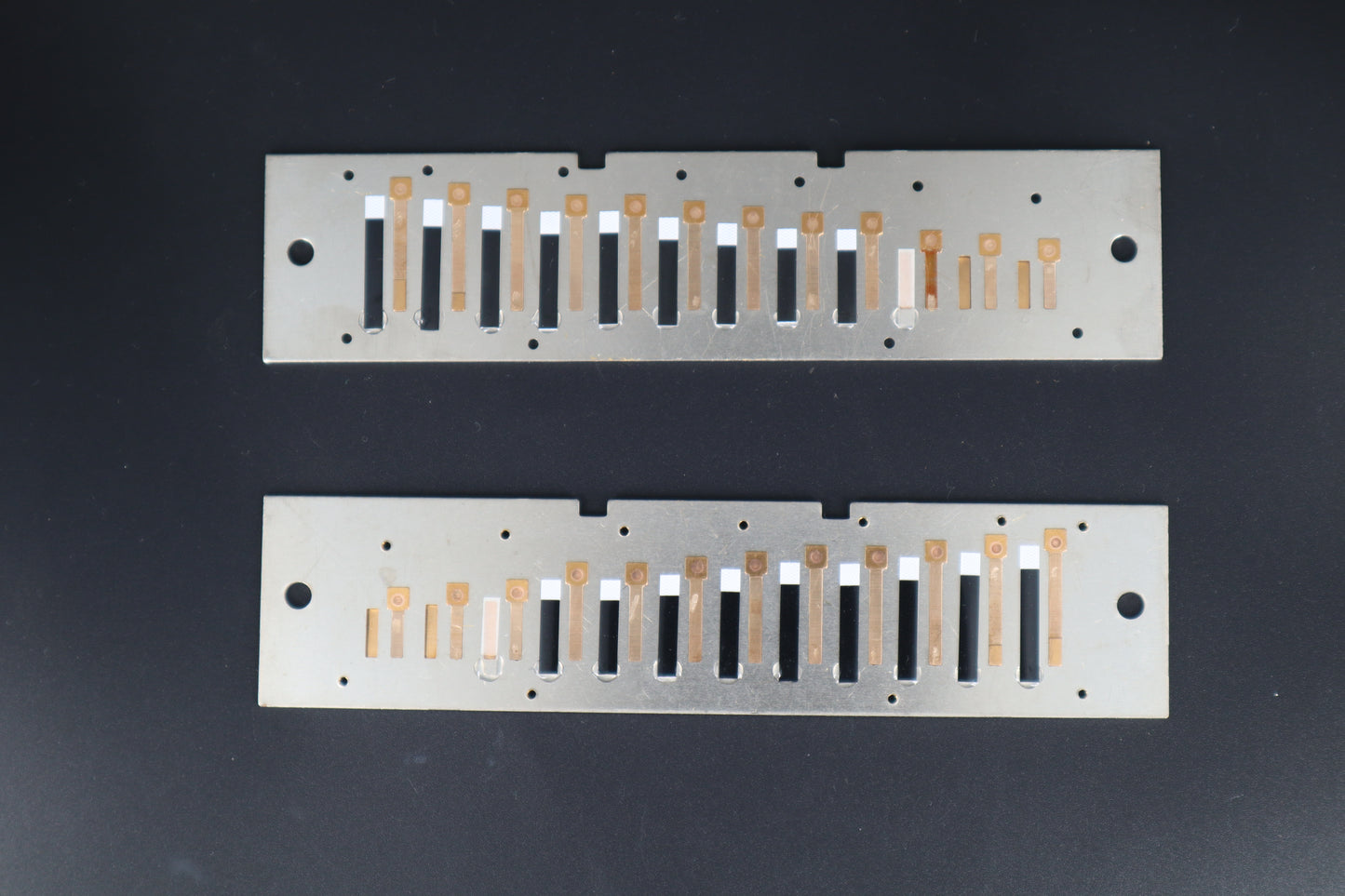 Reed plates for KONGSHENG KB-12 Chromatic Harmonica