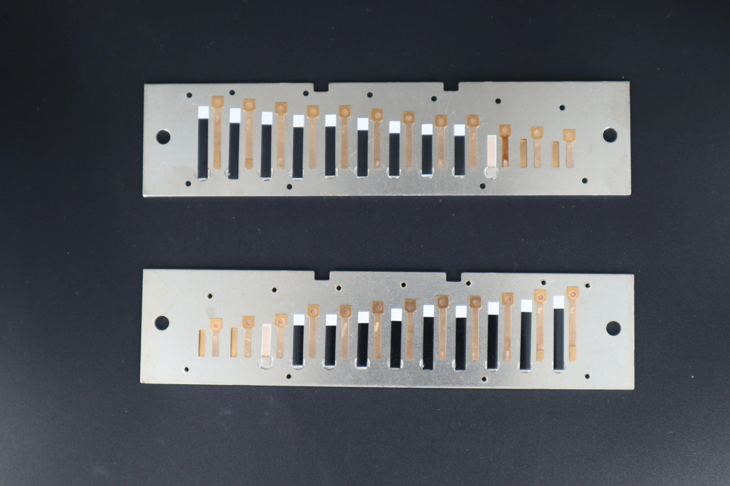 Replacement reed plates for KONGSHENG KB-12 Chromatic Harmonica