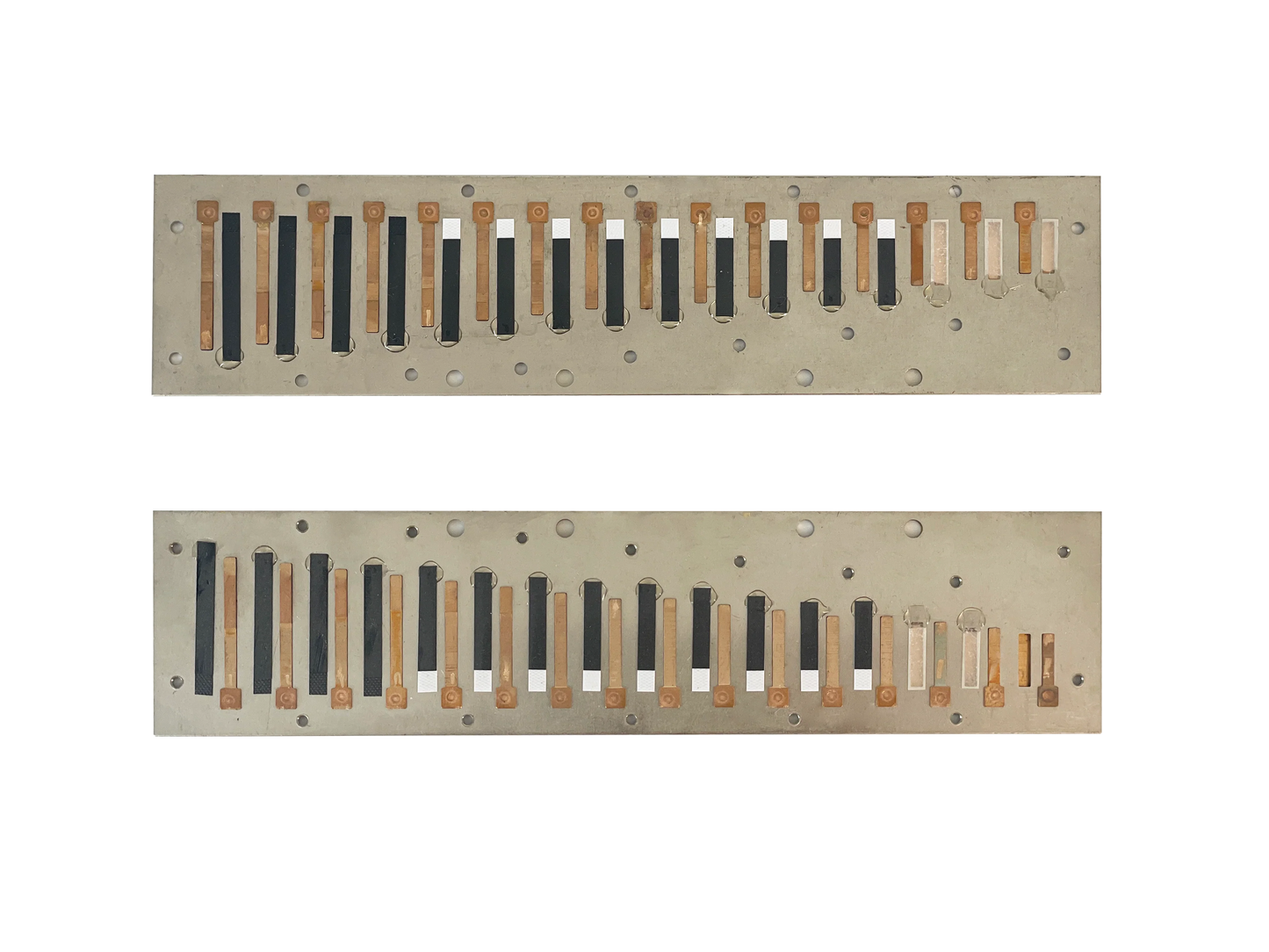 Reedplates for KONGSHENG Lyra-16 Chromatic Harmonica