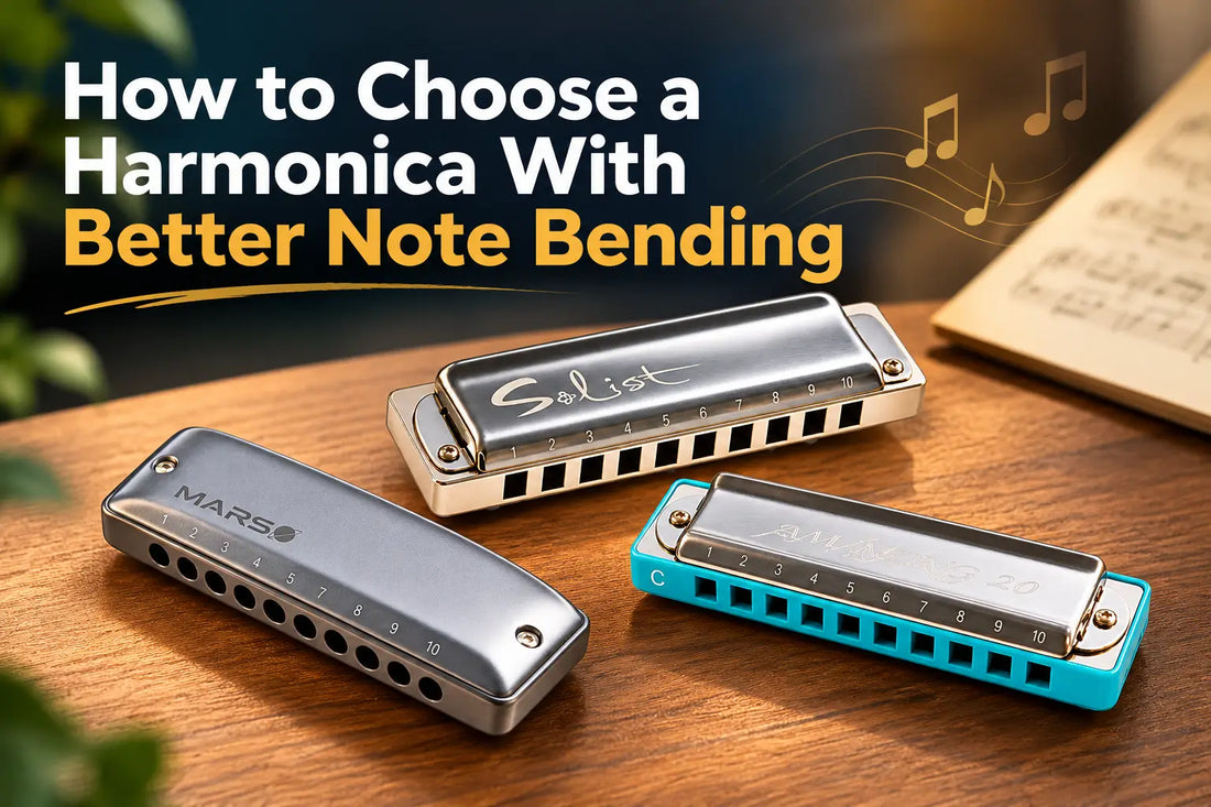 How to Choose a Harmonica With Better Note Bending
