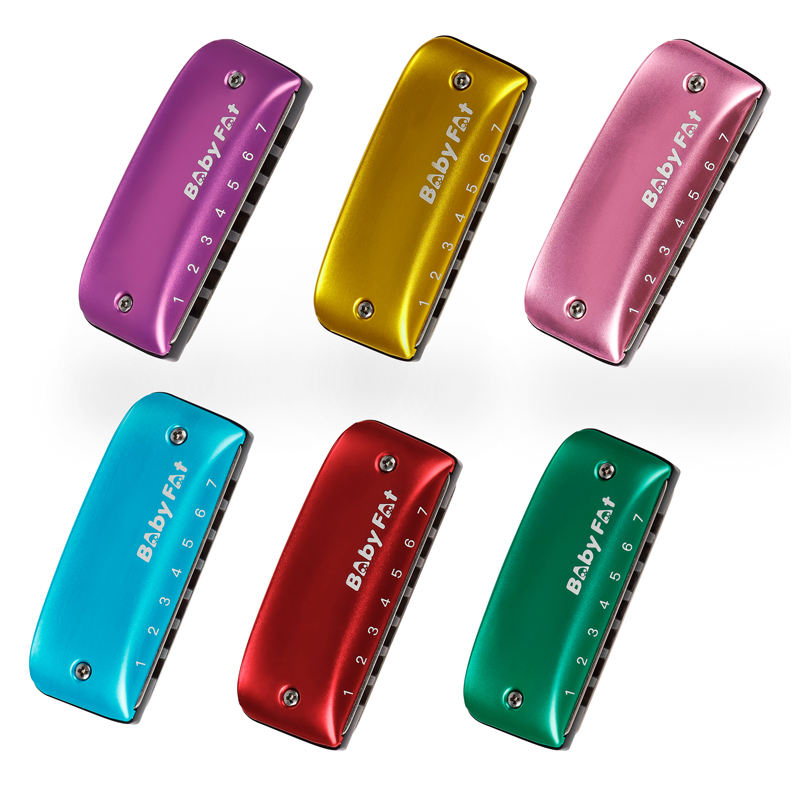 Harmonica BabyFat 7 trous Blues