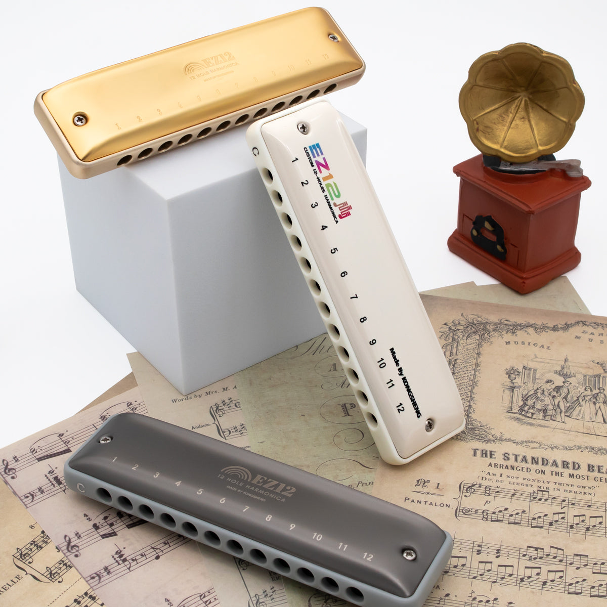 Kongsheng EZ-12 12-Hole Diatonic Harmonica