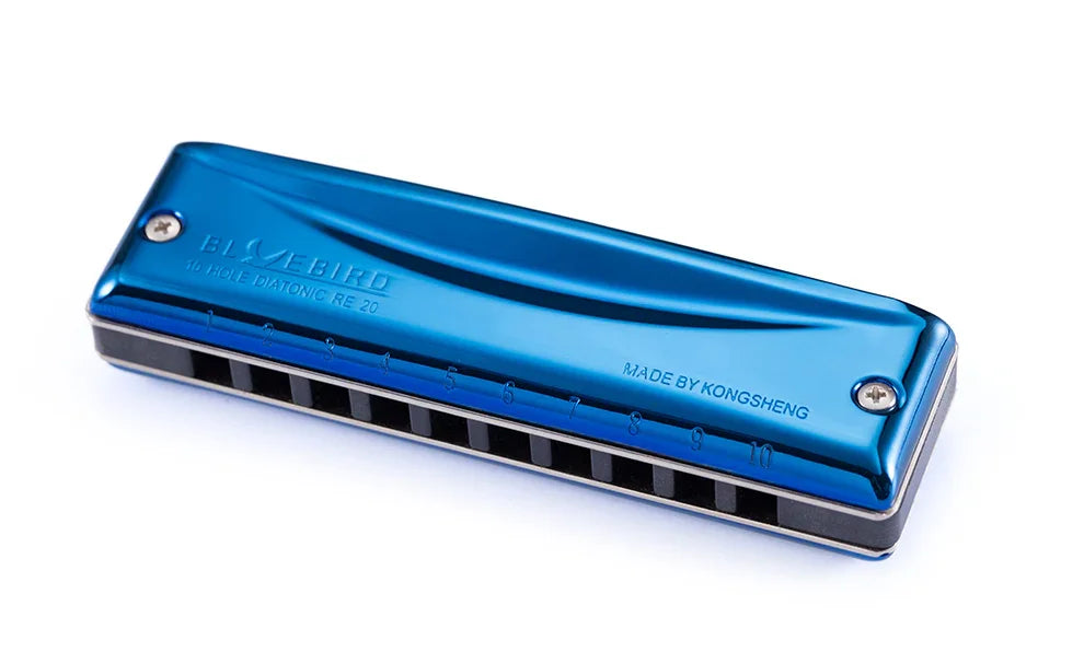 Blues Harmonica 10 Hole - KONGSHENG BlueBird