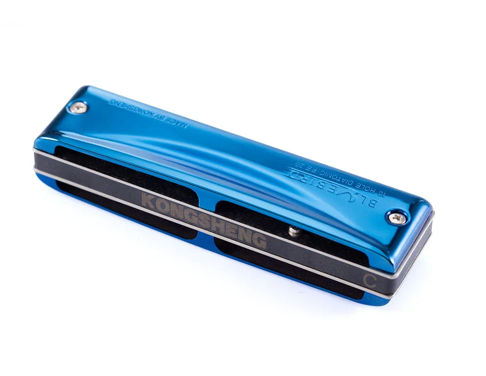 Blues Harmonica 10 Hole - KONGSHENG BlueBird