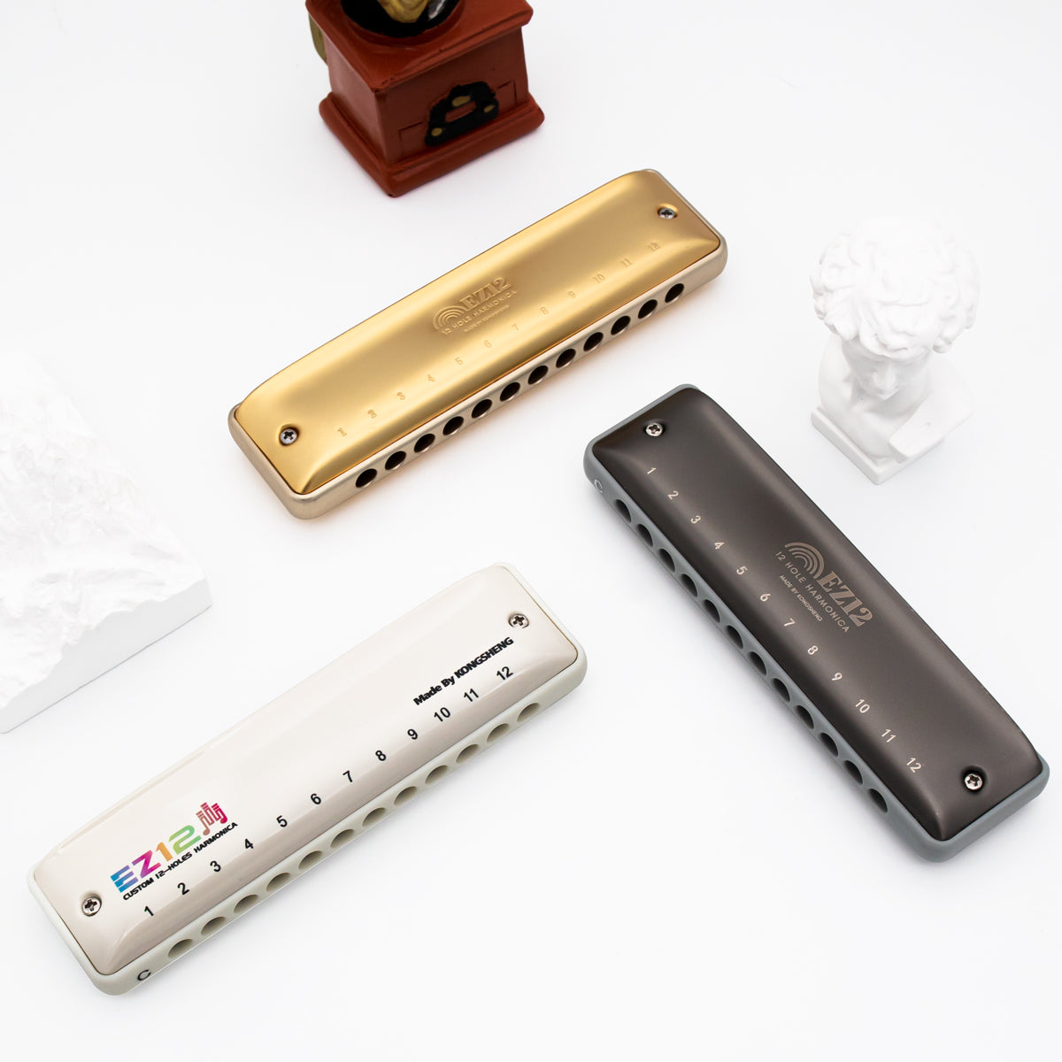 Kongsheng EZ-12 12-Hole Diatonic Harmonica
