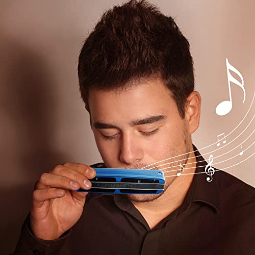 KONGSHENG BlueBird 10 Löcher Blues Mundharmonika